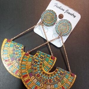 Bohemian Multicolor Dangle Earrings